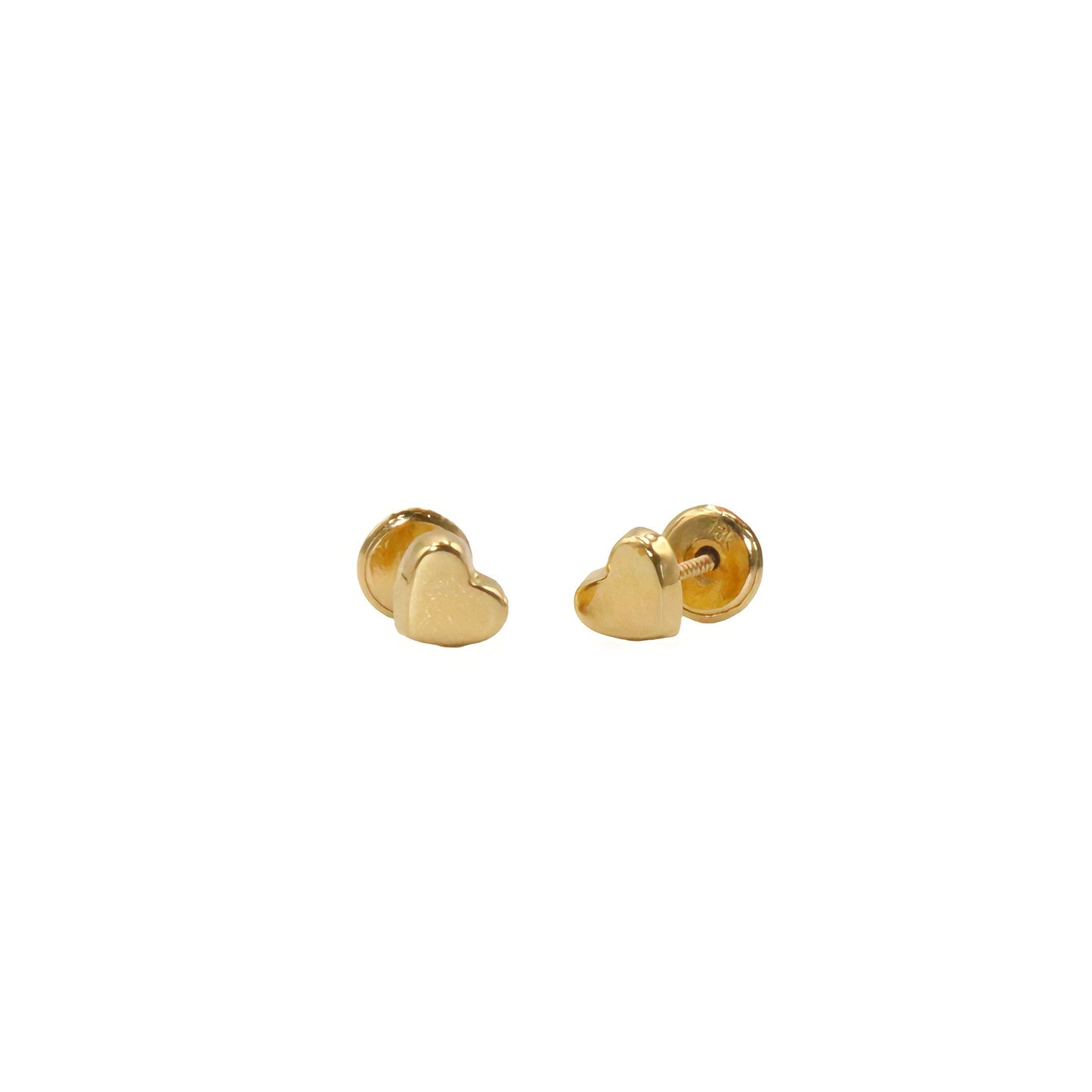 Stud Small Heart - La Francia Joyería