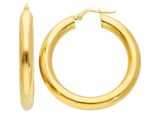 Medium Hoops - La Francia Joyería