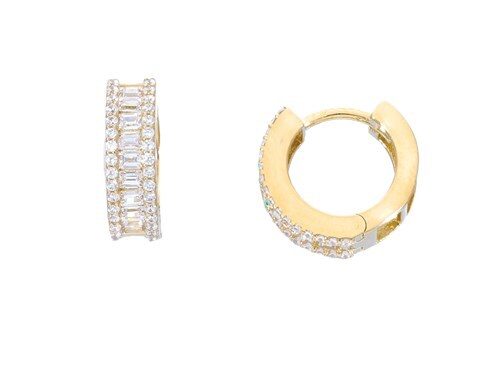 Huggies Zirconia - La Francia Joyería