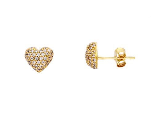 Heart Stud - La Francia Joyería