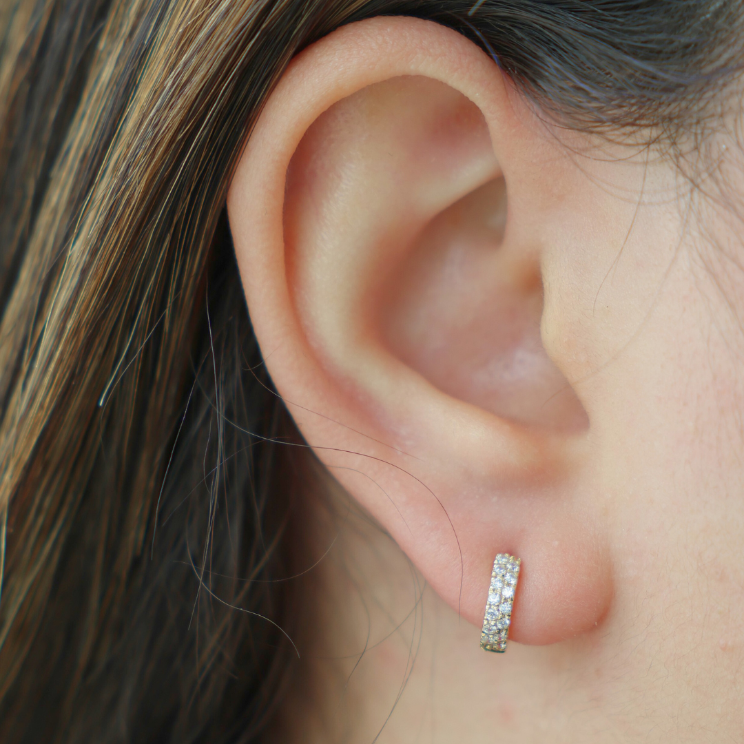 Mini Zirconia Huggies