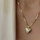 Diamante talla soplo corazón