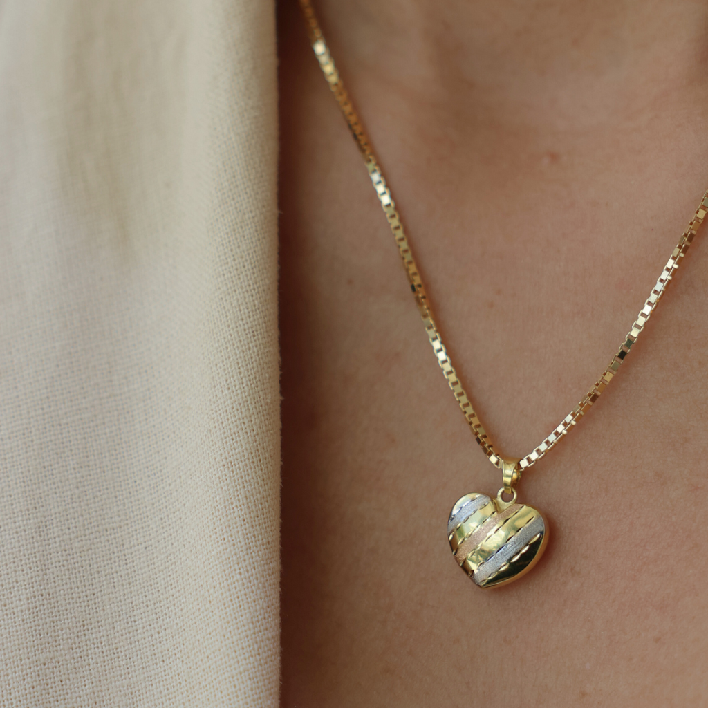 Heart Cut Puff Diamond