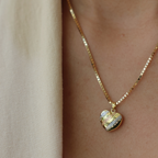 Heart Cut Puff Diamond