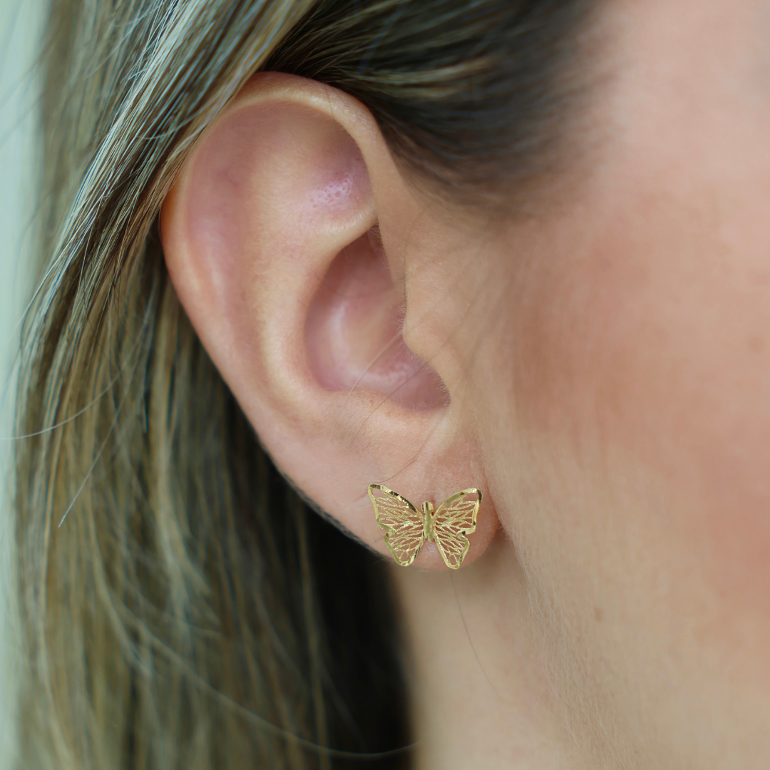 Butterfly Stud