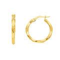 Braided Hoops Small