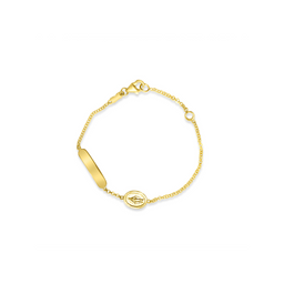 Oval Milagrosa Baby Bracelet