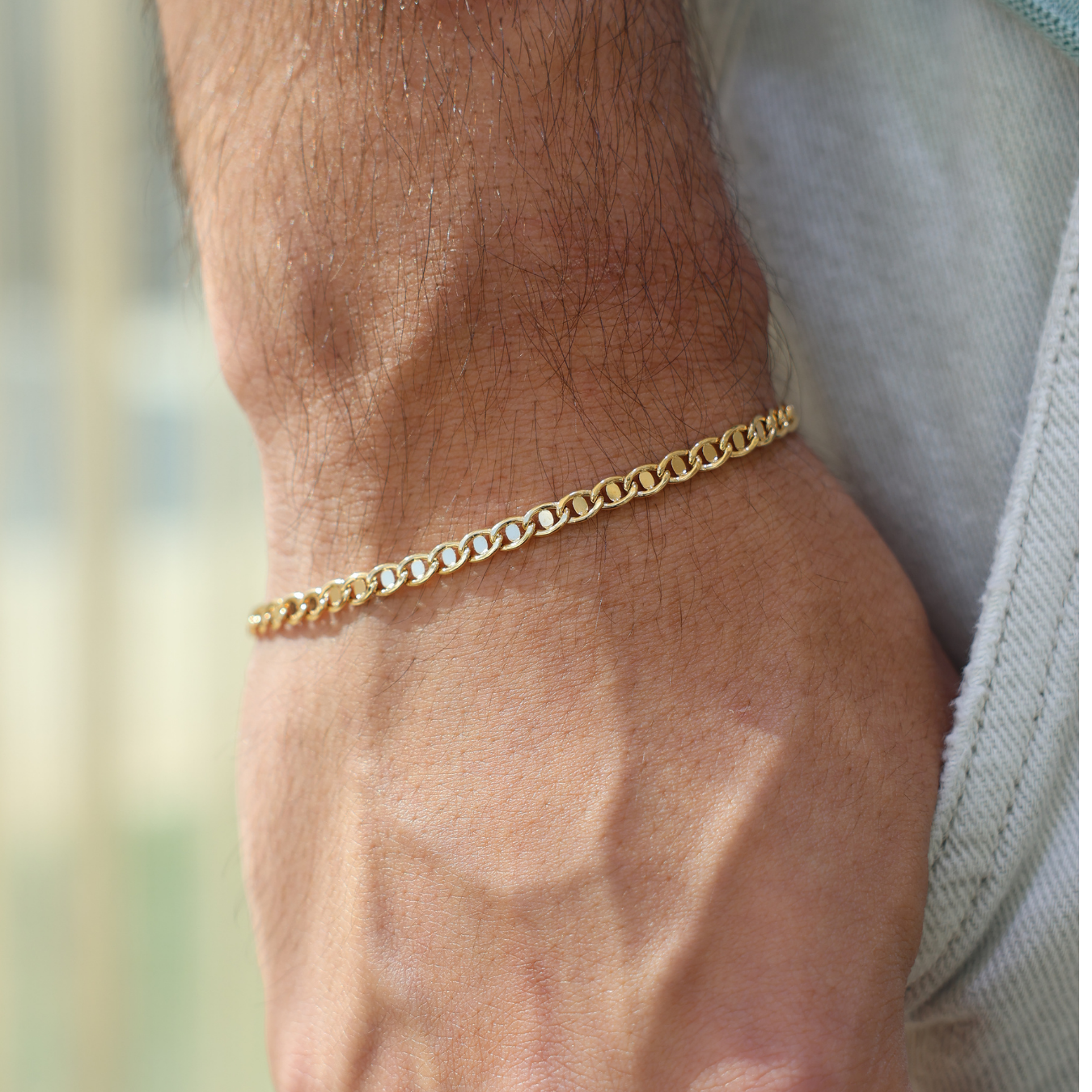 Fancy Halo Bracelet