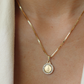 Cz Milagrosa Medal Pendant