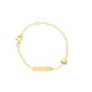 Heart Baby ID Bracelet