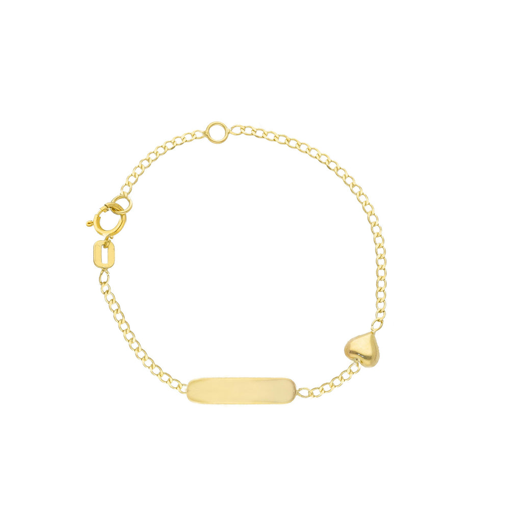 Heart Baby ID Bracelet