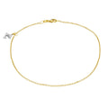 Gold Dolphin Anklet Two