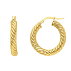 Braided Hoops Small