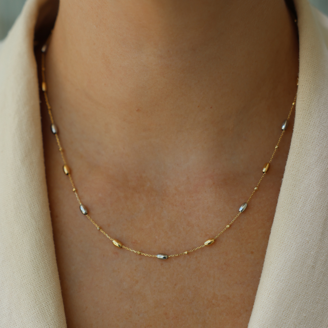 Fancy Oval Link Necklace