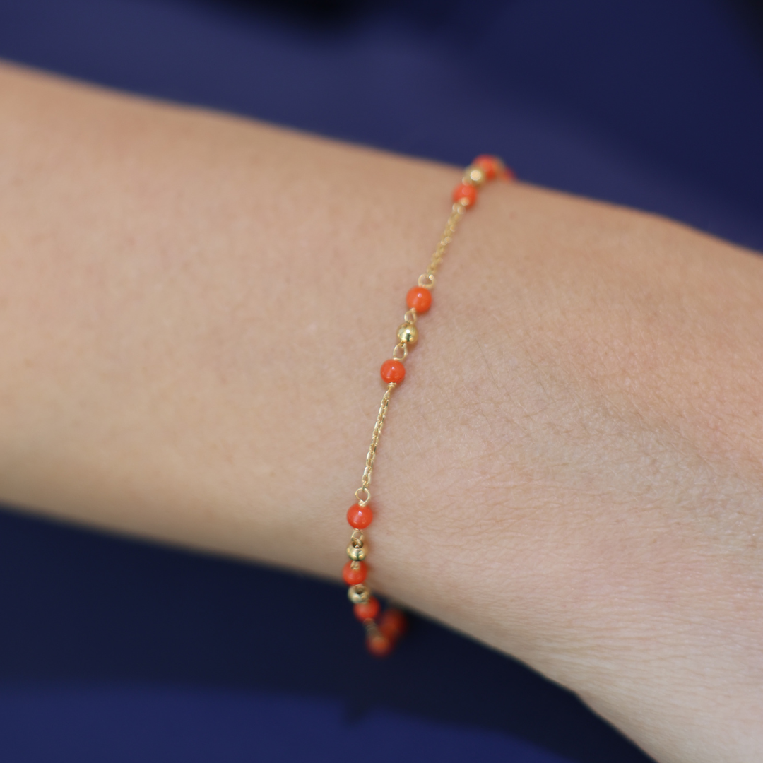Coral Fancy Style Bracelet