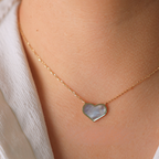 Pearl Heart Necklace