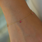 Heart Pink Bracelet