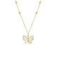 Mother Pearl Butterfly Necklace