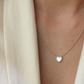 Mini Mother Pearl Heart Diamond
