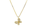 Butterfly Zirconia Necklace