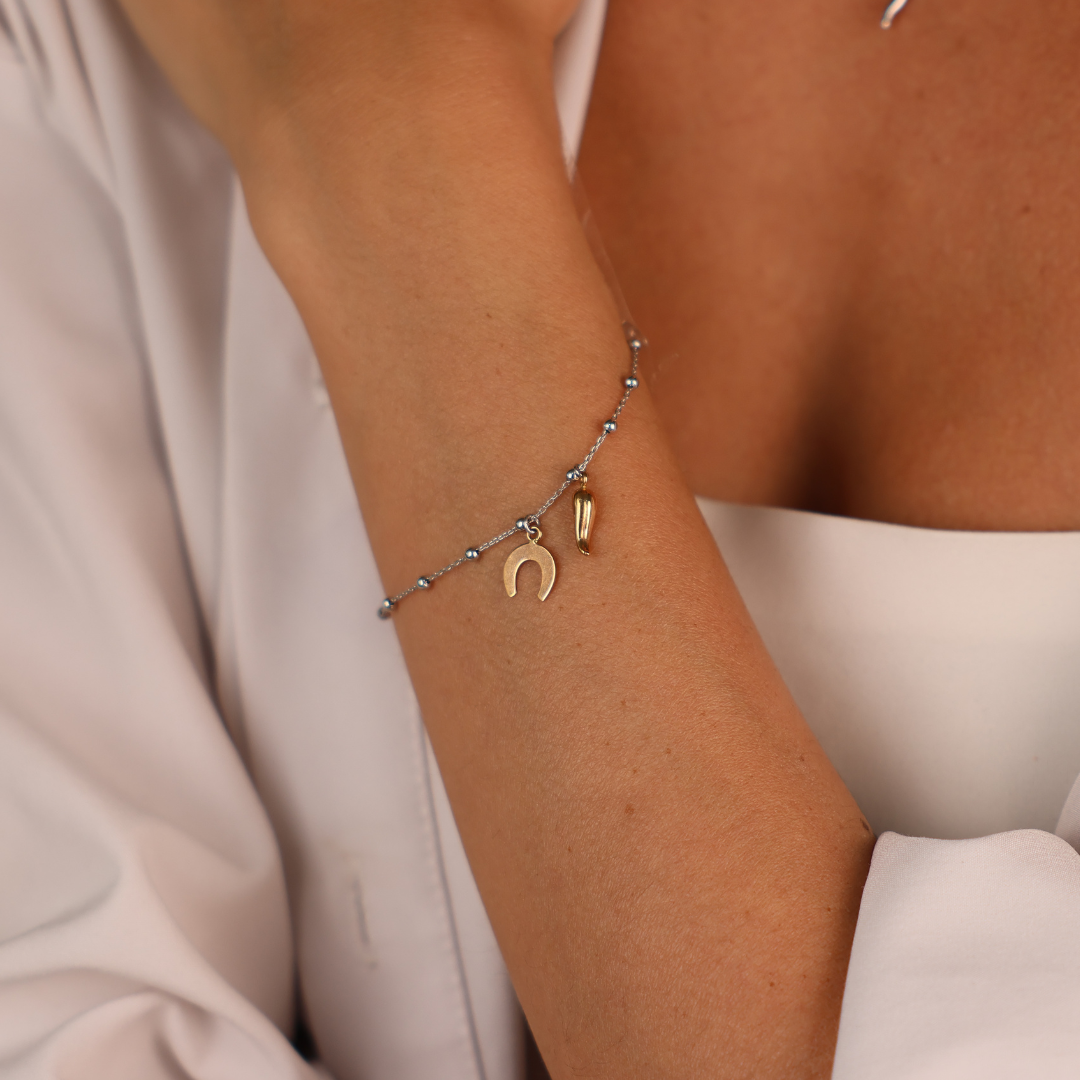 Cuerno y Herradura Bracelet