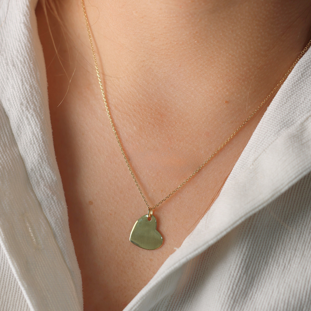 Solid Heart Necklace