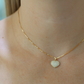Zirconia Heart Pendant