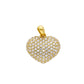Zirconia Heart Pendant