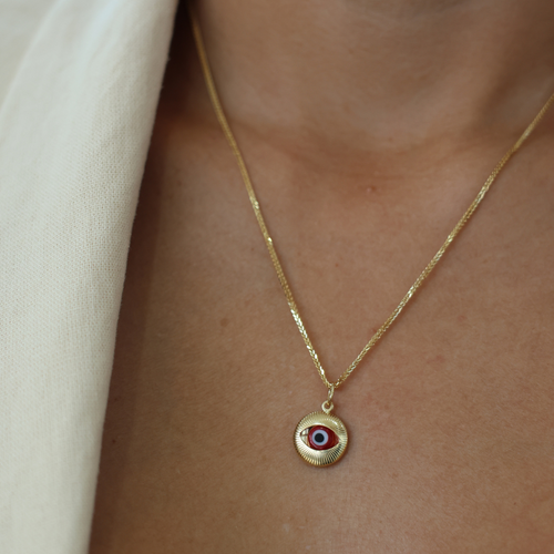 Turkish Evil Eye Red