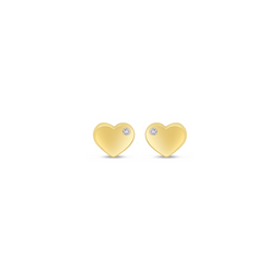 Heart Cz Stud