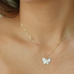 Mother Pearl Butterfly Necklace