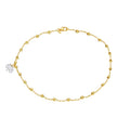 Balls And Clover Anklet