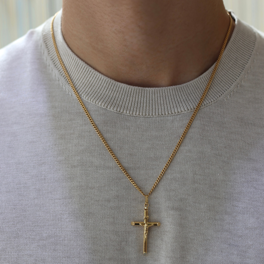 Halo Cross with Jesus