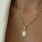 Pearl Oval Milagrosa Pendant