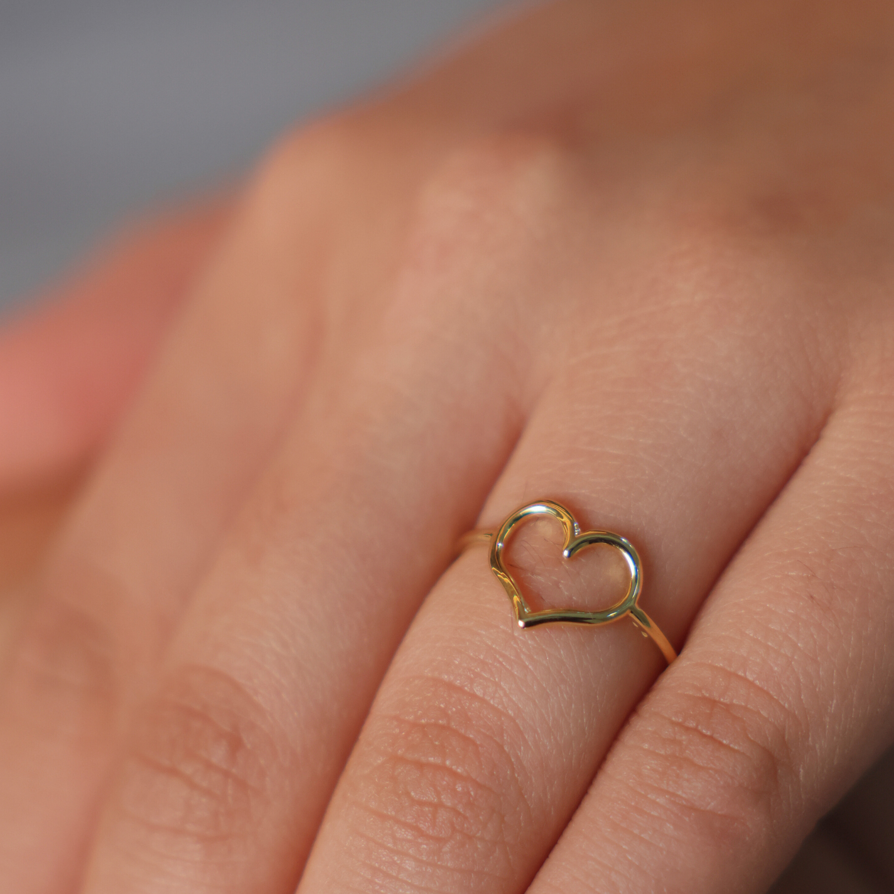 Open Heart Ring