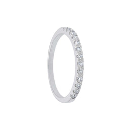 White Gold Diamond Band