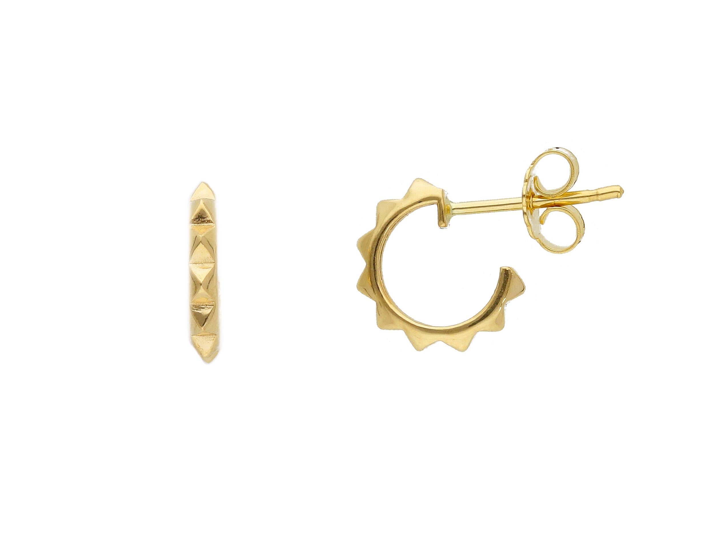 Half Style Hoops