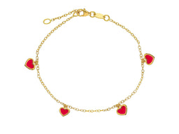 Red heart Bracelet