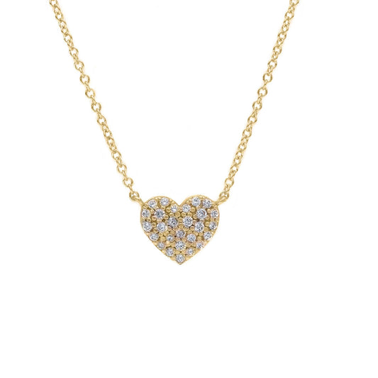 Cz Heart Necklace