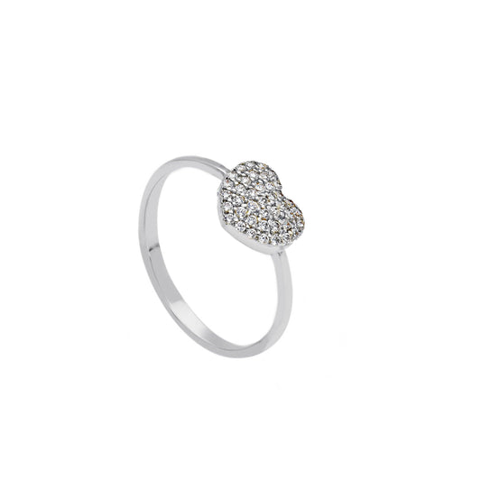 Heart Cz Ring