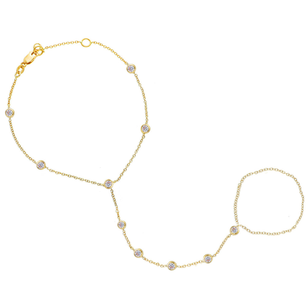 Zirconia Bracelet and Ring