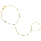 Zirconia Bracelet and Ring