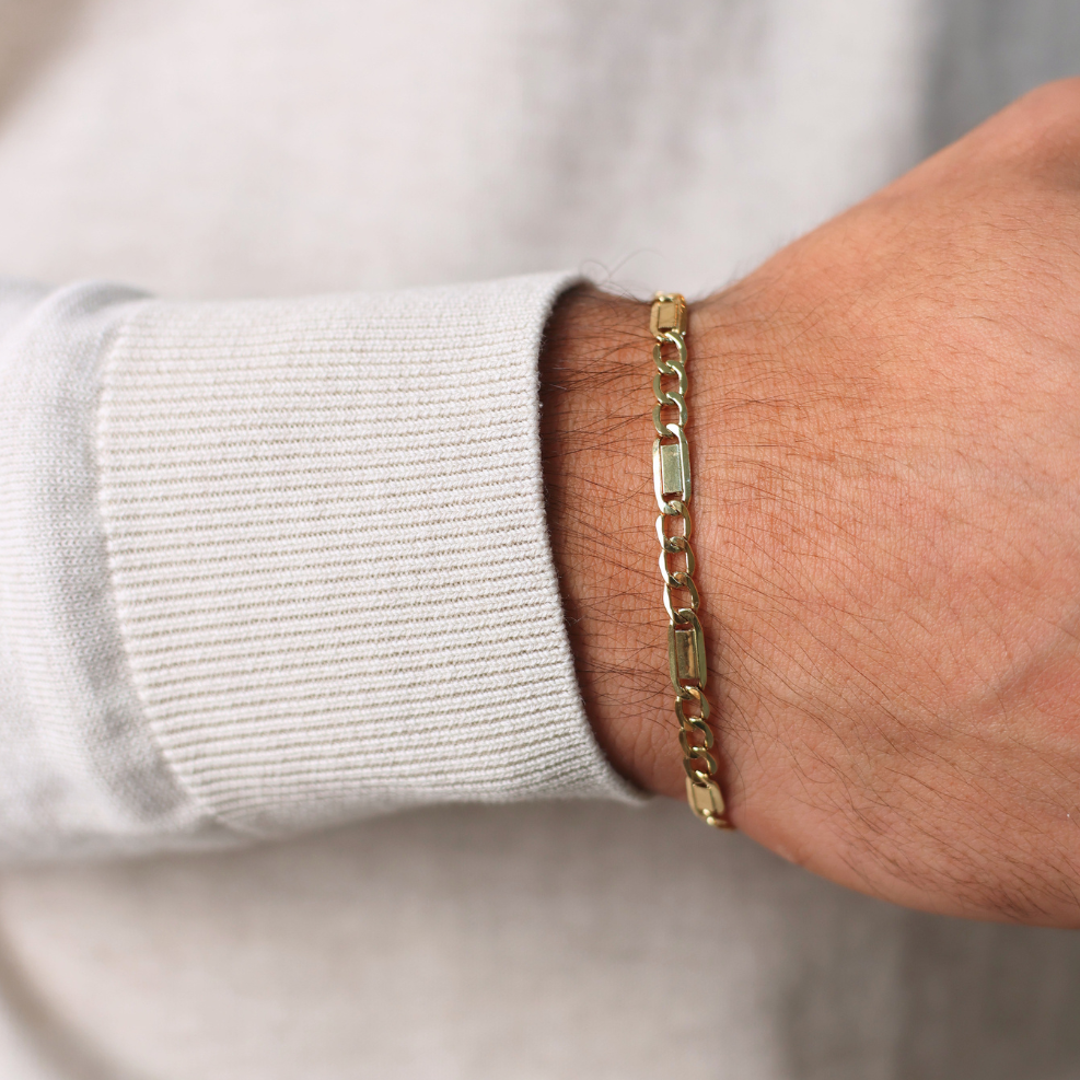 Italian Link Flat Bracelet