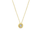 Circle Cz Necklace