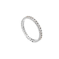 Eternity Band White Gold
