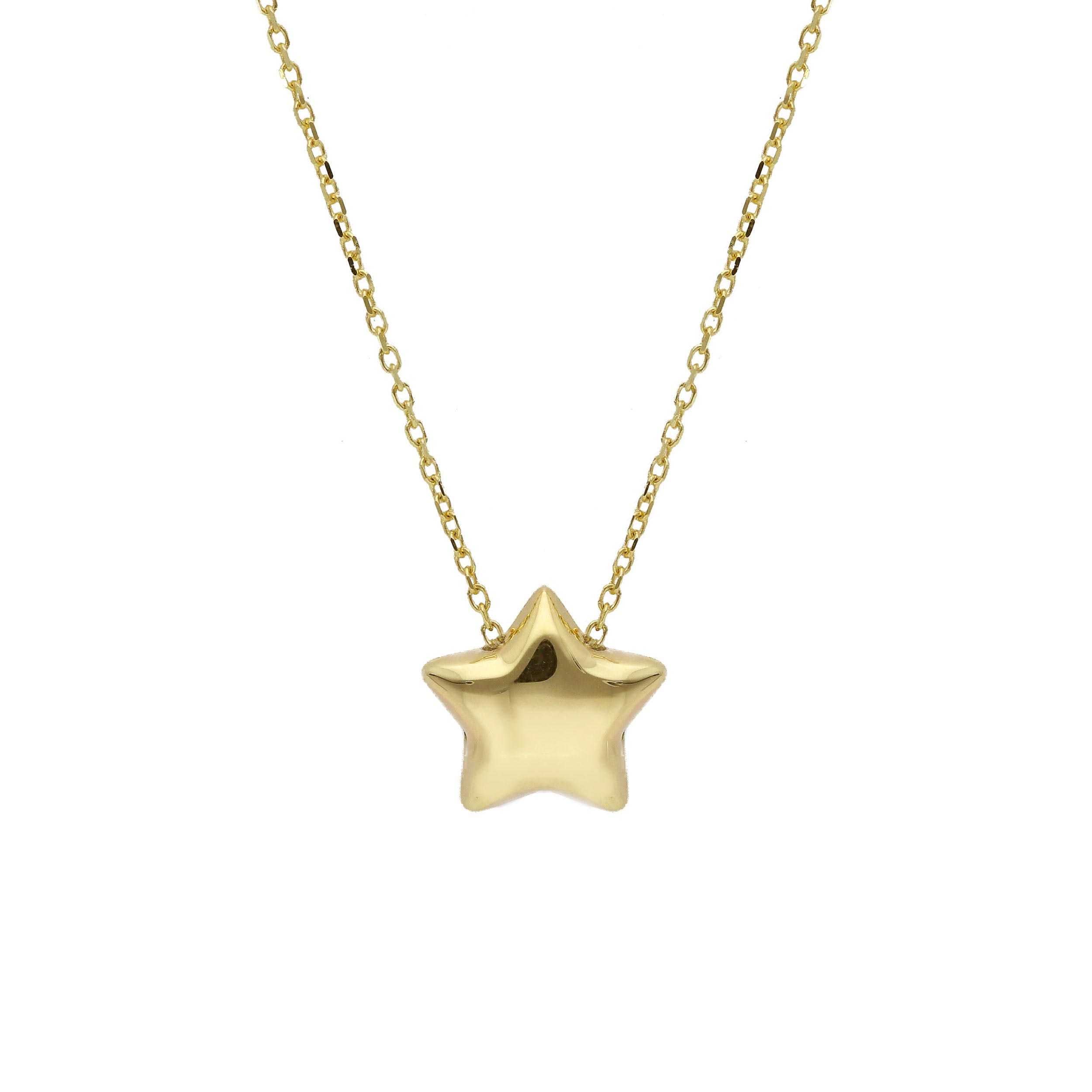 Puff Star Necklace