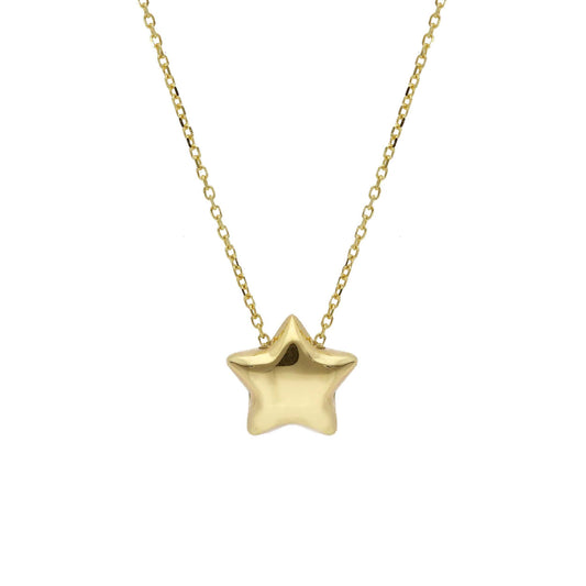 Puff Star Necklace
