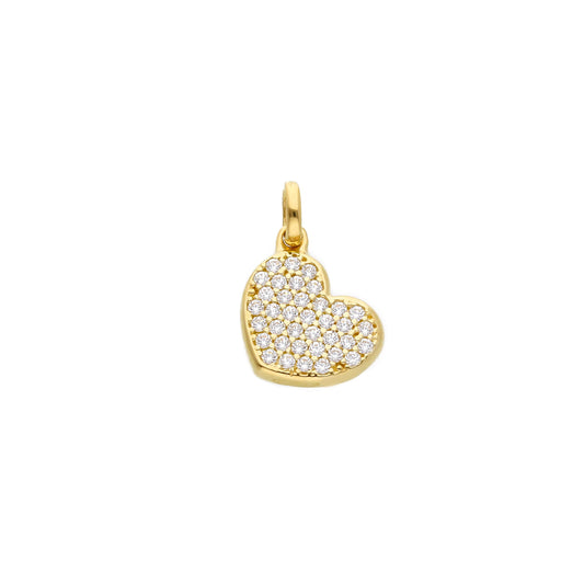 Cz Heart Pendant