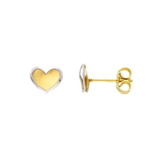 Heart Style Stud