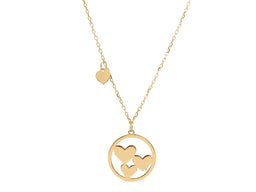 Heart Circle Necklace, 3